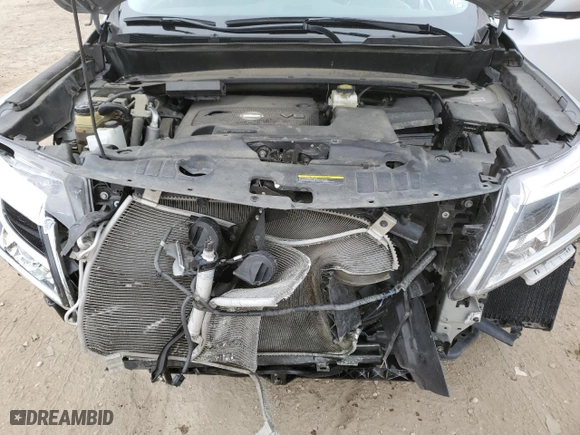 2015 Nissan Pathfinder Platinum with VIN 5N1AR2MM7FC608068, listed as a Copart auction lot 53349734 with 61,597 mi miles and Salvage Title. Bid and sale history available at carsss.com. Image 13.