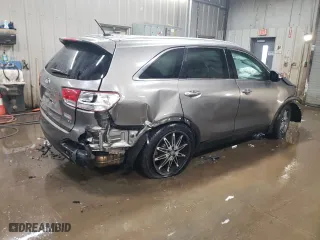 2017 Kia Sorento LX V6 with VIN 5XYPG4A55HG215021, listed as a Copart auction lot 45951735 with 233,749 mi miles and Clean Title. Bid and sale history available at carsss.com. Image 3.