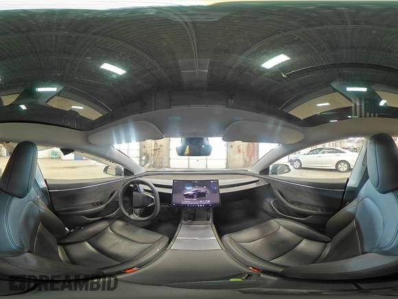 2024 Tesla Model 3 Long Range with VIN 5YJ3E1EBXRF818977, listed as a Copart auction lot 47303885 with 14,189 mi miles and Salvage Title. Bid and sale history available at DreamBid. Image 13.