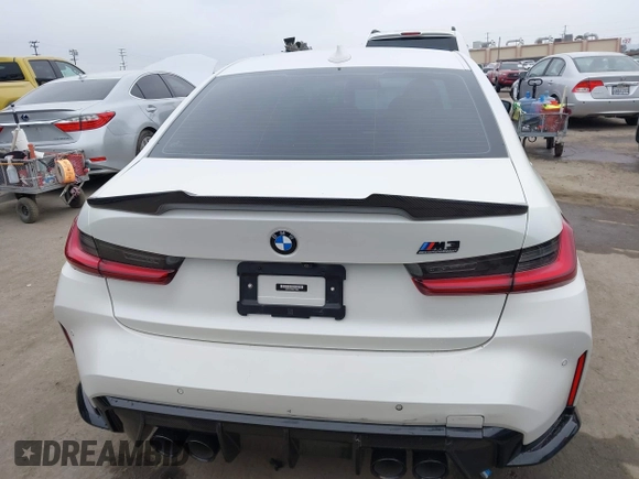 2022 BMW M3 Competition z VIN WBS33AY09NFL79043, wystawiony jako IAAI lot #42180934 z przebiegiem 31 837 mil mil oraz . Historia ofert i sprzedaży dostępna na DreamBid. Obrazek 16.