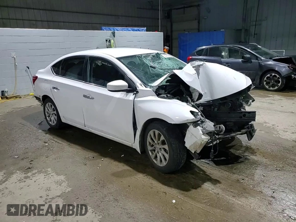 2019 Nissan Sentra SV with VIN 3N1AB7AP6KY299329, listed as a Copart auction lot 84436384 with Not Provided miles and Salvage Title. Bid and sale history available at carsss.com. Image 10.