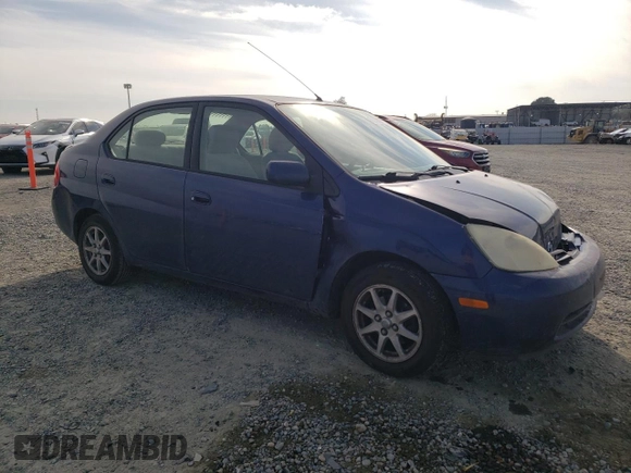 2003 Toyota Prius with VIN JT2BK18U430081131, listed as a Copart auction lot 89019625 with 231,777 mi miles and Salvage Title. Bid and sale history available at carsss.com. Image 4.