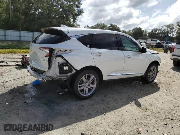 2021 Acura RDX w/Advance Package with VIN 5J8TC1H79ML018563, listed as a Copart auction lot 76809154 with 65,878 mi miles and Non Repairable. Bid and sale history available at carsss.com. Image 3.