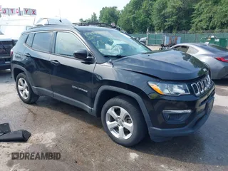 2018 Jeep Compass Latitude with VIN 3C4NJDBB2JT114644, listed as a IAAI auction lot 42499210 with 82,988 mi miles and . Bid and sale history available at DreamBid. Image 1.