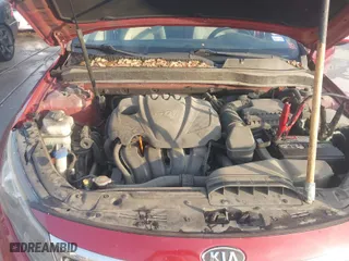 2011 Kia Optima LX with VIN KNAGM4A72B5072570, listed as a IAAI auction lot 41802542 with 188,922 mi miles. Bid and sale history available at carsss.com. Image 10.