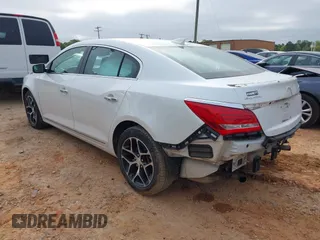 2016 Buick LaCrosse Sport Touring with VIN 1G4G45G39GF205576, listed as a IAAI auction lot 41972707 with 111,411 mi miles. Bid and sale history available at carsss.com. Image 3.