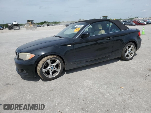 2012 BMW 1 Series 128i z VIN WBAUN1C53CVH84178, wystawiony jako Copart lot #80504034 z przebiegiem Nie podano mil oraz Szkoda całkowita • Salvage title. Historia ofert i sprzedaży dostępna na DreamBid. Obrazek 1.