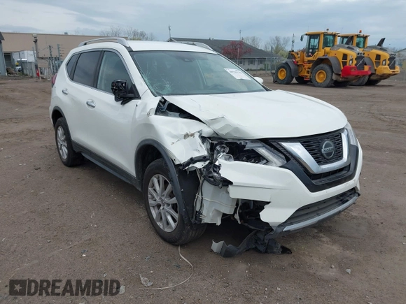 2019 Nissan Rogue SV with VIN KNMAT2MVXKP528443, listed as a IAAI auction lot 40556136 with 176,994 mi miles. Bid and sale history available at carsss.com. Image 1.