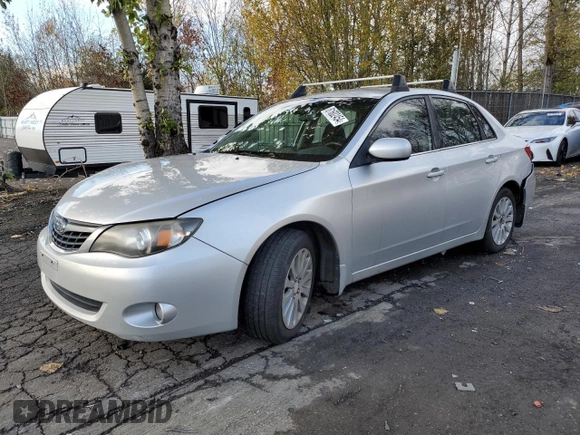 2008 Subaru Impreza Sedan (Natl) i with VIN JF1GE61678H500052, listed as a Copart auction lot 81602454 with 183,012 mi miles and Salvage Title. Bid and sale history available at carsss.com. Image 1.