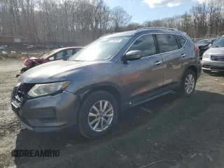 2017 Nissan Rogue SV with VIN KNMAT2MV5HP595993, listed as a Copart auction lot 47236295 with 115,718 mi miles and Salvage title. Bid and sale history available at DreamBid. Image 1.