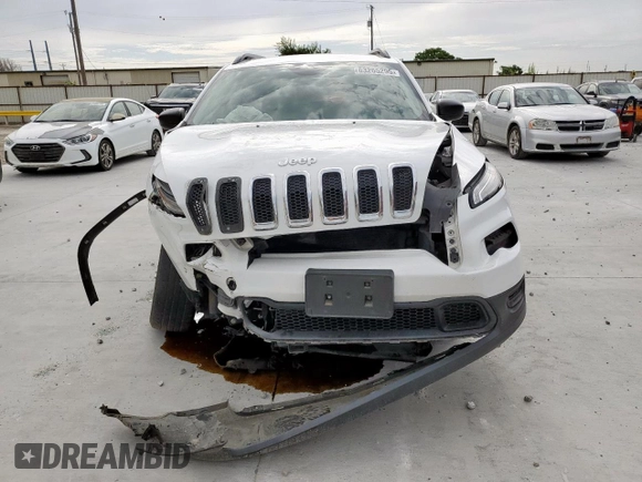 2015 Jeep Cherokee Sport with VIN 1C4PJLAB9FW632112, listed as a Copart auction lot 63265295 with 83,301 mi miles and Salvage title. Bid and sale history available at DreamBid. Image 5.