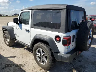 2018 Jeep Wrangler Sport with VIN 1C4GJXAG2JW212946, listed as a Copart auction lot 74091024 with Not Provided miles and Salvage Title. Bid and sale history available at DreamBid. Image 2.