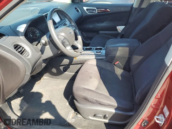 2016 Nissan Pathfinder SV z VIN 5N1AR2MM4GC657374, wystawiony jako Copart lot #57080195 z przebiegiem 92 296 mil mil oraz Czysty tytuł • Clean title. Historia ofert i sprzedaży dostępna na DreamBid. Obrazek 7.