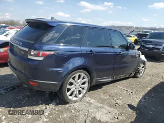 2015 Land Rover Range Rover Sport HSE with VIN SALWR2VF2FA531849, listed as a Copart auction lot 46579064 with Not provided miles and Salvage title. Bid and sale history available at DreamBid. Image 3.