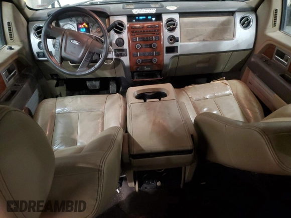 2009 Ford F-150 XL with VIN 1FTPW14V49KC35690, listed as a Copart auction lot 50414375 with 291,499 mi miles and Non repairable. Bid and sale history available at DreamBid. Image 8.
