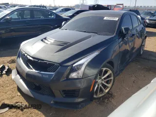 2016 Cadillac ATS-V with VIN 1G6AN5SY8G0107851, listed as a Copart auction lot 42589984 with 117,190 mi miles. Bid and sale history available at carsss.com. Image 1.
