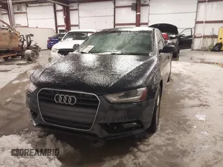 2013 Audi A4 Premium with VIN WAUAFAFLXDN030218, listed as a IAAI auction lot 41571022 with 195,362 mi miles. Bid and sale history available at carsss.com. Image 6.