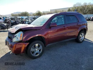 2007 Chevrolet Equinox LT with VIN 2CNDL63F476089287, listed as a Copart auction lot 49651115 with 122,344 mi miles and Salvage Title. Bid and sale history available at carsss.com. Image 1.