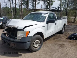 2013 Ford F-150 XL with VIN 1FTMF1CM1DKG42371, listed as a IAAI auction lot 41848686 with 237,623 mi miles and . Bid and sale history available at carsss.com. Image 18.