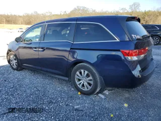 2017 Honda Odyssey SE with VIN 5FNRL5H36HB025430, listed as a Copart auction lot 87641025 with 123,258 mi miles and Salvage Title. Bid and sale history available at carsss.com. Image 2.