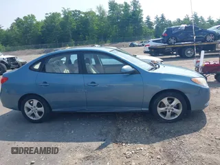 2007 Hyundai Elantra GLS with VIN KMHDU46D77U267058, listed as a IAAI auction lot 42636361 with 134,737 mi miles and . Bid and sale history available at DreamBid. Image 13.