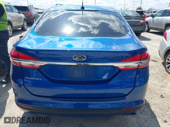 2018 Ford Fusion S with VIN 3FA6P0G74JR125258, listed as a IAAI auction lot 41845188 with 123,848 mi miles. Bid and sale history available at carsss.com. Image 17.