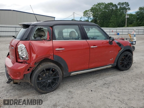 2015 MINI Countryman S with VIN WMWZC5C53FWP43564, listed as a Copart auction lot 57149795 with 155,806 mi miles and Salvage title. Bid and sale history available at DreamBid. Image 3.
