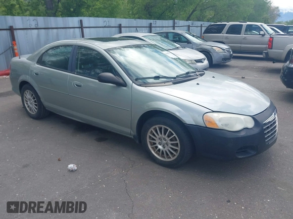 2004 Chrysler Sebring Touring with VIN 1C3AL56R74N412427, listed as a IAAI auction lot 42199777 with 103,265 mi miles and . Bid and sale history available at DreamBid. Image 1.