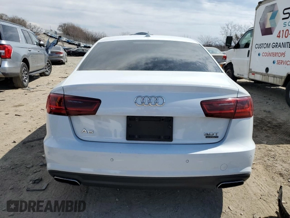 2018 Audi A6 Sport with VIN WAUF3AFCXJN064105, listed as a Copart auction lot 49224245 with 76,656 mi miles and Salvage Title. Bid and sale history available at carsss.com. Image 6.