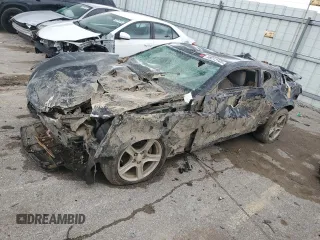 2022 Chevrolet Camaro 1LT with VIN 1G1FB1RX5N0117437, listed as a Copart auction lot 58213165 with Not provided miles and Salvage title. Bid and sale history available at DreamBid. Image 1.