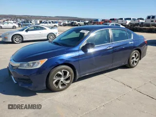 2016 Honda Accord LX with VIN 1HGCR2F37GA210682, listed as a Copart auction lot 48487085 with 177,944 mi miles and Salvage Title. Bid and sale history available at DreamBid. Image 1.