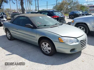 2005 Chrysler Sebring with VIN 1C3EL45R85N618709, listed as a IAAI auction lot 41679126 with 73,481 mi miles and . Bid and sale history available at DreamBid. Image 1.