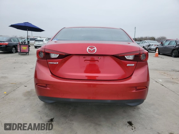 2015 Mazda 3 i SV with VIN JM1BM1T75F1221205, listed as a Copart auction lot 43222675 with 88,212 mi miles and Clean Title. Bid and sale history available at carsss.com. Image 6.
