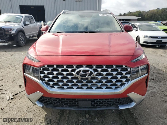 2021 Hyundai Santa Fe Limited with VIN 5NMS44AL7MH310360, listed as a Copart auction lot 48356385 with 40,010 mi miles and Salvage Title. Bid and sale history available at carsss.com. Image 5.