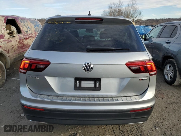 2020 Volkswagen Tiguan S with VIN 3VV0B7AX7LM144629, listed as a Copart auction lot 48051985 with 51,750 mi miles and Salvage title. Bid and sale history available at DreamBid. Image 6.