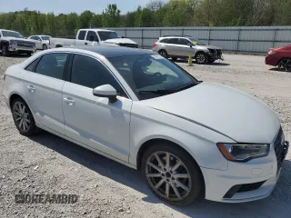 2015 Audi A3 1.8T Premium with VIN WAUACGFF8F1024014, listed as a Copart auction lot 50642315 with 95,825 mi miles and Salvage Title. Bid and sale history available at carsss.com. Image 4.