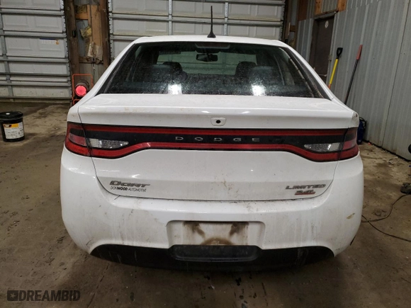 2014 Dodge Dart Limited with VIN 1C3CDFCBXED867167, listed as a Copart auction lot 46262885 with 0 mi miles and Salvage Title. Bid and sale history available at carsss.com. Image 6.
