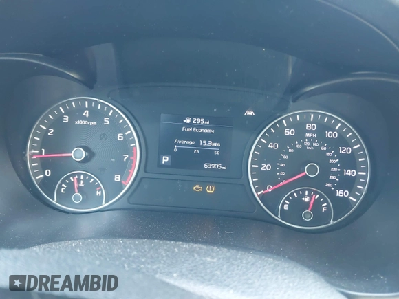 2019 Kia Optima LX with VIN 5XXGT4L3XKG369534, listed as a IAAI auction lot 41768690 with 63,905 mi miles. Bid and sale history available at carsss.com. Image 7.