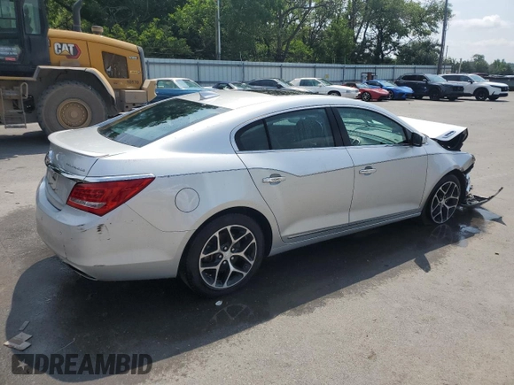2016 Buick LaCrosse Sport Touring z VIN 1G4G45G36GF232086, wystawiony jako Copart lot #62460095 z przebiegiem 119 092 mil mil oraz Szkoda całkowita • Salvage title. Historia ofert i sprzedaży dostępna na DreamBid. Obrazek 3.