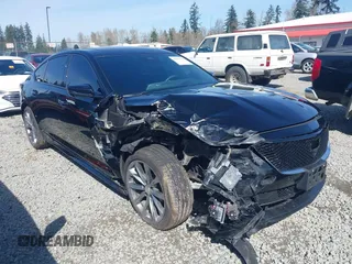 2025 Cadillac CT5 Sport with VIN 1G6DP5RK0S0109112, listed as a IAAI auction lot 41955382 with 5,107 mi miles and . Bid and sale history available at DreamBid. Image 1.