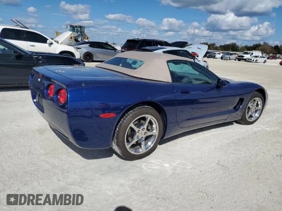 2004 Chevrolet Corvette with VIN 1G1YY32G845116751, listed as a Copart auction lot 78047614 with 32,728 mi miles and Salvage Title. Bid and sale history available at carsss.com. Image 3.