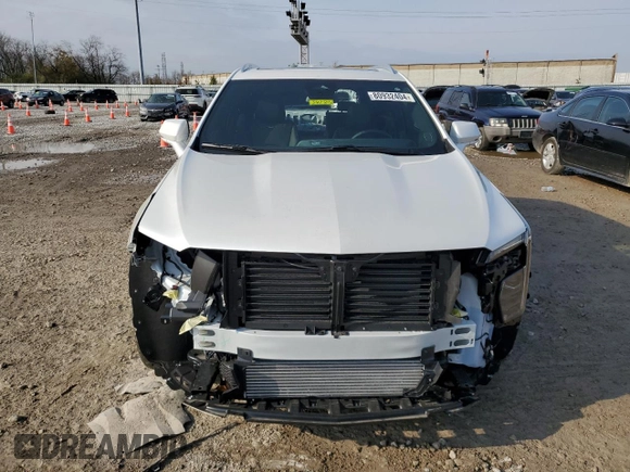 2024 Cadillac XT4 AWD Premium Luxury with VIN 1GYFZDR40RF225603, listed as a Copart auction lot 87899975 with 1,659 mi miles and Salvage title. Bid and sale history available at DreamBid. Image 5.