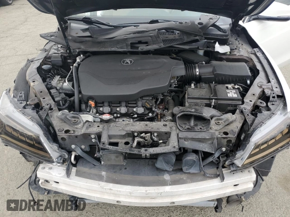 2015 Acura TLX V6 Advance with VIN 19UUB2F74FA025015, listed as a Copart auction lot 47667405 with 94,506 mi miles and Salvage Title. Bid and sale history available at carsss.com. Image 11.