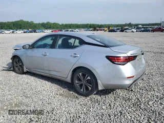 2021 Nissan Sentra SV with VIN 3N1AB8CV7MY267736, listed as a Copart auction lot 54711945 with 109,026 mi miles and Salvage title. Bid and sale history available at DreamBid. Image 2.