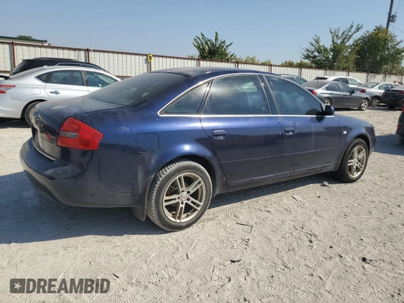 1998 Audi A6 with VIN WAUBA24B6WN084329, listed as a Copart auction lot 75177524 with 209,100 mi miles and Salvage Title. Bid and sale history available at carsss.com. Image 3.