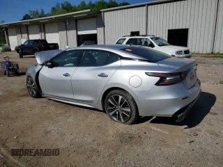 2020 Nissan Maxima SV with VIN 1N4AA6CV8LC367507, listed as a Copart auction lot 52307735 with 69,225 mi miles and Salvage title. Bid and sale history available at DreamBid. Image 2.
