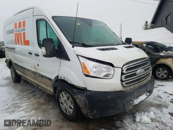 2019 Ford Transit with VIN 1FTYR2CM5KKA90031, listed as a Copart auction lot 48187835 with 175,241 mi miles and Salvage Title. Bid and sale history available at DreamBid. Image 4.