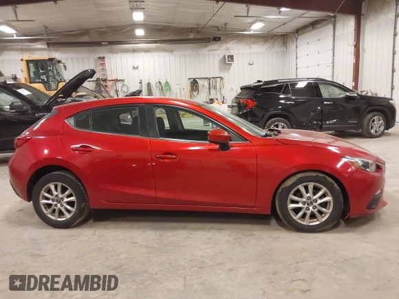 2014 Mazda Mazda3 i Touring with VIN JM1BM1L76E1100696, listed as a IAAI auction lot 41788756 with 155,011 mi miles. Bid and sale history available at carsss.com. Image 14.