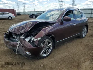 2012 Infiniti EX Journey z VIN JN1AJ0HR9CM450184, wystawiony jako Copart lot #57685715 z przebiegiem Nie podano mil oraz Szkoda całkowita • Salvage title. Historia ofert i sprzedaży dostępna na DreamBid. Obrazek 1.