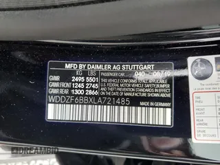 2020 Mercedes-Benz E AMG E 53 with VIN WDDZF6BBXLA721485, listed as a Copart auction lot 65898423 with 18,402 mi miles. Bid and sale history available at carsss.com. Image 13.